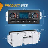A/C Heater Control Module Switch for 2003-2006 Chevy Avalanche | Compatible with 2003-2006 Chevrolet Suburban/Tahoe/GMC Yukon 2003-2007 Silverado/Hummer H2/Sierra 2002-2009 Trailblazer/Envoy