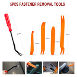 1115Pcs Car Push Retainer Clips Auto Fasteners Kit 32 Most Popular Sizes Nylon Bumper Fender Rivets with 5 Fasteners Remover 10 Cable Ties for Toyota GM Ford Honda Chevy