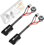 1156 LED CANbus Decoder, Anti-Flickering Harness Load Resistor Kit Turn Signal Error Warning Canceller, Pack of 2