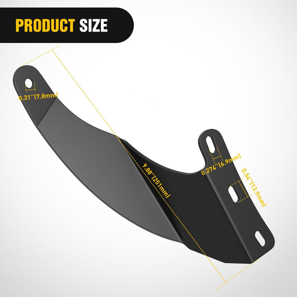 52 inch Curved LED Light Bar Bracket Mounting Upper Windshield Roof Cab Brackets Compatible with 2002-2008 Dodge RAM 1500 and 2003-2009 RAM 2500 3500