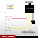 4 Pin Trailer Wiring Harness Kit 55580 Vehicle Standard 4 Way Connector Custom for 2004 2005 2006 2007 2008 2009 2010 Toyota Sienna Simple Fit Hitch Harness