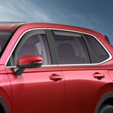 in-Channel Window Visors for Honda Pilot 2016 2017 2018 2019 2020 2021 2022, Side Window Deflectors Rain Guards for Cars, Sleek Low Profile Design, Smoke Tinted, 4PCS