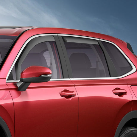 in-Channel Window Visors for Honda Pilot 2016 2017 2018 2019 2020 2021 2022, Side Window Deflectors Rain Guards for Cars, Sleek Low Profile Design, Smoke Tinted, 4PCS