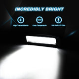 4Pcs 18W Spot LED Work Light Driving Bar Off Road Flush Mount For Jeep Truck(15028S-C)