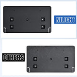Front License Plate Bracket for JL 2018-2026# 68295610AA CH1068150 | for 2018-2021 2022 2023 2024 2025 2026 Jeep Wrangler JL JLU & Gladiator JT Black only for Steel Bumper