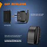 3 Way Switch On Off Toggle Rocker Control a Single Load from Two Separate Locations 12V 24V Waterproof 3-Way Switches for RV Camper Can-Am ATVs UTVs Cars Trucks