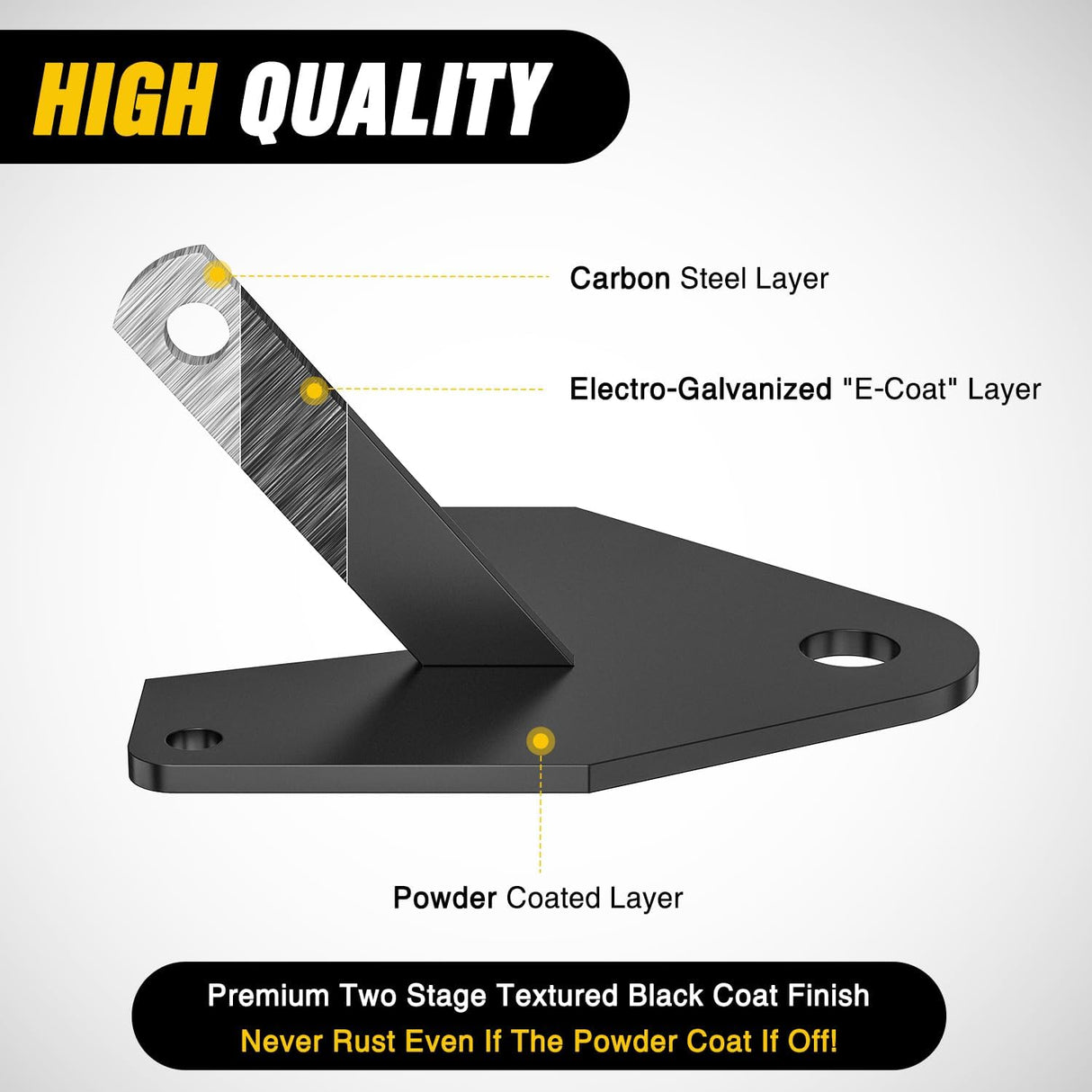 Trailer Hitch Receiver Compatible with Honda TRX 250 Recon ATV Hitch 1997-2018