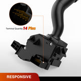 Turn Signal Switch Compatible with 2008 2009 2010 Ford F250 Super Duty F350 Super Duty F450 Super Duty F550 Super Duty 2009 Ford F350 Windshield Wiper Combination Switches