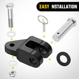 BX88296 BX88357 Tow Bar and Off Road Adapter Kit 7/8 Inch Pin | Fit for Blue OX Avail BX7420, Ascent BX4370, BX4375; Alpha BX7365, BX7380; Aventa BX7445; Aladdin BX4325;Allure BX7460P