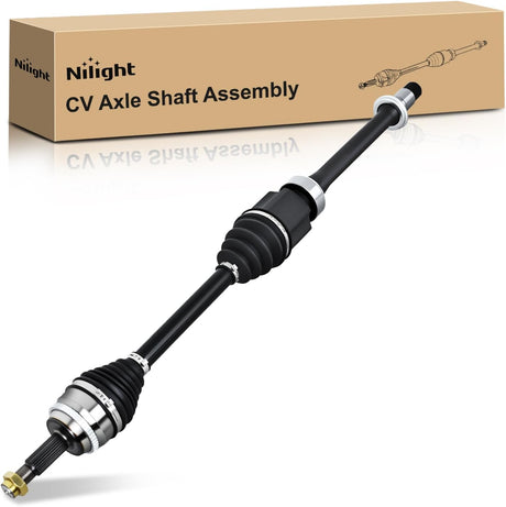 CV Axle Shaft Assembly Compatible with 2002 2003 2004 2005 2006 2007 2008 2009 Toyota Camry 2004-2008 Toyota Solara 2001-2007 Highlander Half-Shaft Assemblies Replacement Front Passenger Side