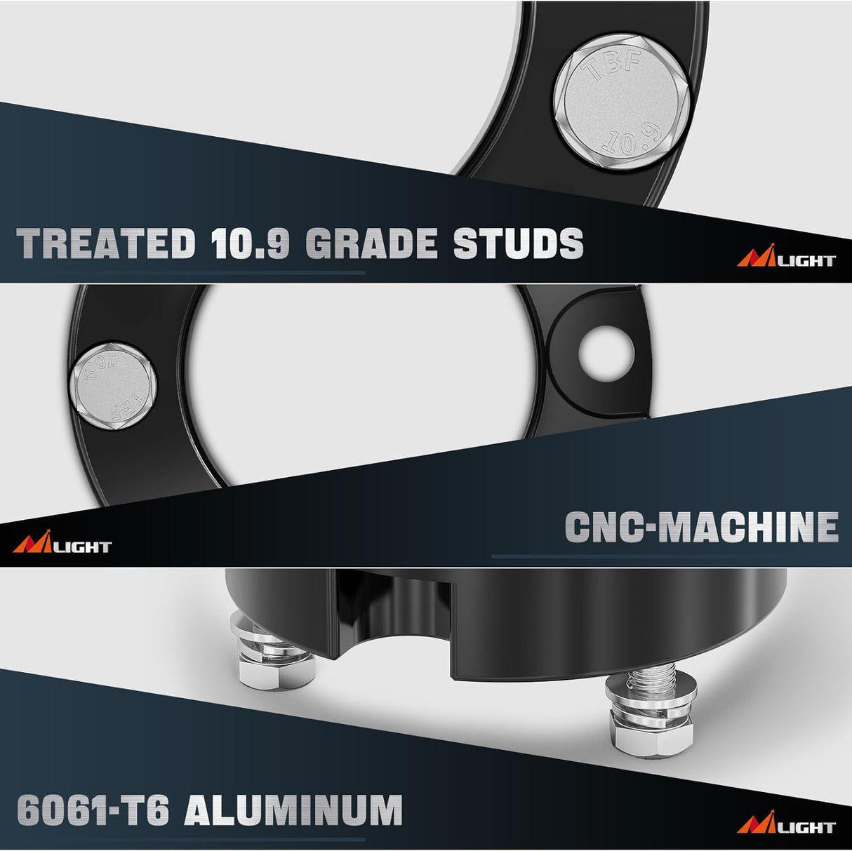 2 Inch Tundra Leveling Lift Kit for 4x4 4x2 2007-2022 TUNDRA 2WD 4WD Front Raise Suspension Strut Spacers Nilight