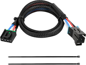 Brake Controller Wiring Harness Adapter for Freightliner SL and XC 2004 2005 2006 2007 2008 2009 2010 2011 2012 Towing Hitch Trailer RV