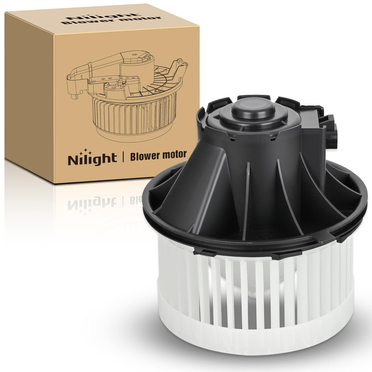 AC Heater Blower Motor for Chevy Silverado 1500 1999 2000 2001 2002 2003 2004 2005 2006, Silverado 2500 3500, Tahoe, Suburban, 1999-2006 GMC Sierra 1500, Yukon XL, Cadillac Escalade