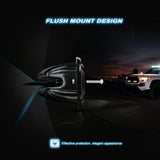 4Pcs 18W Spot LED Work Light Driving Bar Off Road Flush Mount For Jeep Truck(15028S-C)