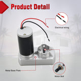 132682 RV Slide Out Motor Replacement for Lippert Tuson 18:1 | Compatible with Tuson Actuators Lippert Through Frame Slide-Out System 18:1 Gear Ratio for Travel Trailer Camper