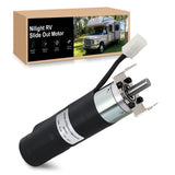 364262 RV in-Wall Slide-Out Motor with Brake Lippert SlimRack | Brake 42mm Mid Torque Motor Compatible with Lippert SlimRack Schwintek in Wall Slide System for Travel Trailer Camper