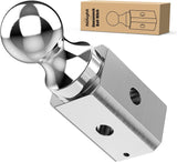 GNXA2000 Gooseneck Hitch Ball Compatible with B&W Trailer Hitches, 2-5/16 Inch Replacement Gooseneck Tow Hitch Ball 30,000lbs Load Capacity