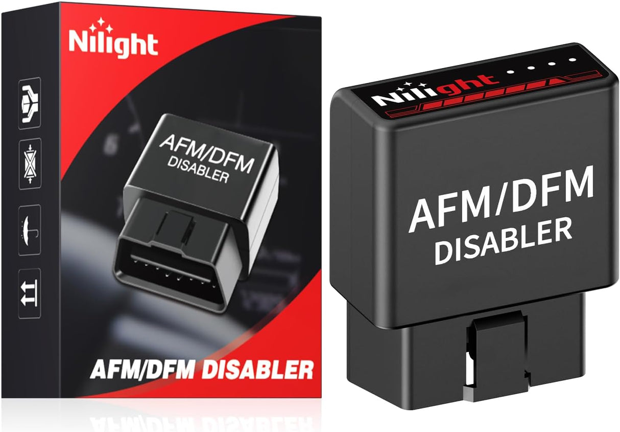 AFM Disabler Active Fuel Management Delete AFM/DFM Disabler for 5.3 Silverado Chevy 2010-2018 GMC Sierra Yukon Tahoe Avalanche Cadillac Escalade V6 & V8 Engine 3.6L 5.3L 6.0L 6.2L Vehicle Red