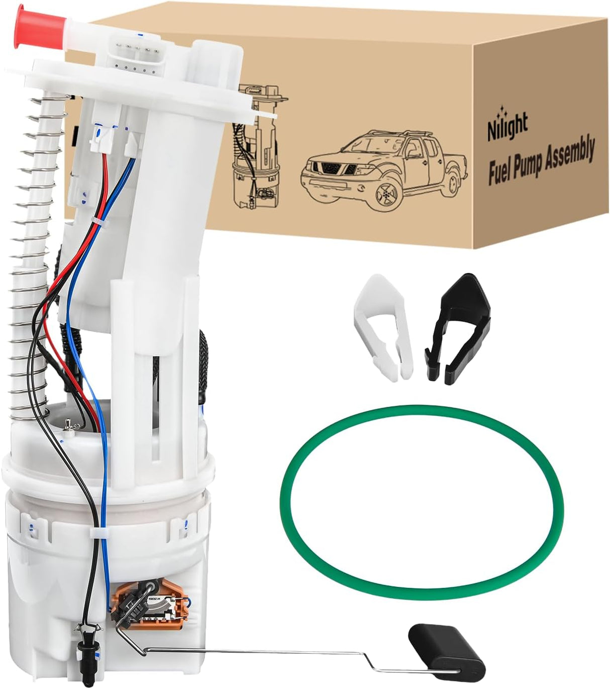 Fuel Pump Assembly E8743M for Nissan Suzuki Equator Frontier 05-19 | for Equator 2009-12 Pathfinder 2005-12 Xterra 2005-15 Automotive Replacement Electric Fuel Pumps Module Assembly # FG0886