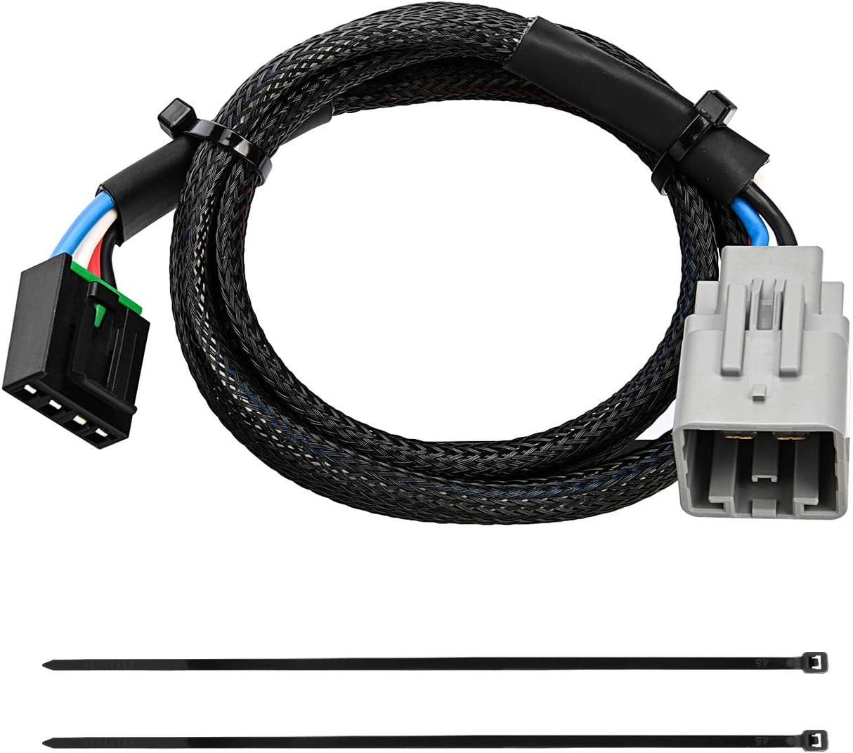 Wiring Harness Kit Brake Controller Wiring Harness Adapter for 2015-2021 Ram 1500 2500 3500, 1500 Classic 4500 5500 2019-2021, Ram 4500 5500 2016-2021 Towing Hitch Trailer RV