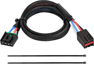 Brake Controller Wiring Harness Adapter for 1994-2008 Ford F-150 F-250 F-350 F-450, 1992-2009 E-150 E-250 E-350, 2002-2010 Mercury, 2005-2021 Land Rover, 1998-2012 Lincoln