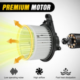HVAC Heater Blower Motor with Fan for Ford & Lincoln - F-150 2009 2010 2011 2012 2013 2014, Expedition 2009-2017, Navigator 2009-2015 2016 2017