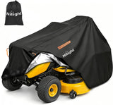 Riding Lawn Mower Cover 76 Inch, Waterproof Lawn Mower Cover | Fits Mowers up to 76 InchL x 48 InchW x 47 InchH, 420D Heavy Duty Fabric, All-weather & UV Protection