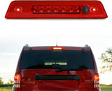 Third Brake Light for Jeep Patriot 2007-2017, Red Lens | for Jeep Patriot 2007 2008 2009 2010 2011 2012 2013 2014 2015 2016 2017, High Mount 3rd Stop Van SUV Rear Center Cab LED Lamp