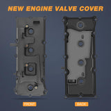 Pair Engine Valve Cover with Gasket for Nissan NV2500 NV3500 2012-2017 Pathfinder 2004 Armada 2005-2015, Infiniti QX56 2004-2010 Valve Cover, V8 5.6L Engine