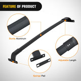 Roof Rack Cross Bars Compatible with GMC Acadia 2017 18 19 20 21 22 2023 with Side Rails, Adjustable Aluminum Less Wind Noise Car Crossbars for Cargo Carrier Luggage Box Kayak Tent Snowboard