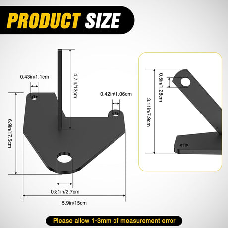 Trailer Hitch Receiver Compatible with Honda TRX 250 Recon ATV Hitch 1997-2018