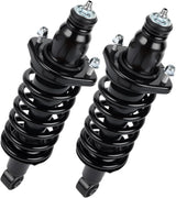 Rear Struts and Shocks Complete Assembly Kit with Coil Spring - Pair Fit for Honda Civic 2001 2002 2003 2004 2005 Rear Shock Absorber and Strut Assembly Replacement OE# 171340L 171340R, 2PCS