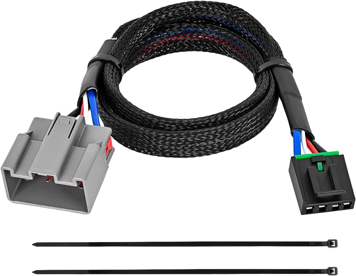 Wiring Harness Kit Brake Controller Wiring Harness Adapter for Select 2008-2014 Ford F-250 F-350 F-450 F-550 E-150 E-250 E-350 E-450 Econoline Super Duty RV Cutaway Expedition Lincoln Navigator