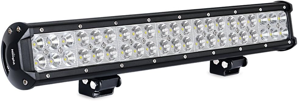 LED Light Bar 20 Inch 126w Spot Flood Combo Led Bar Off Road Lights 4wd 4x4 Utv Sand Rail Atv Suv Motorcycle Trailer Train Mining Truck