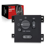 Headlight Dimmer Switch Compatible with 1998 1999 2000 2001 2002 2003 2004 2005 Chevy Blazer 1998-2004 S10 1998-2001 GMC Jimmy 1998-2003 Sonoma 1999-2001 Oldsmobile Bravada with Fog Light