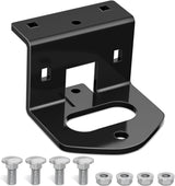 Zero Turn Lawn Mower Hitch with Bolts Versatile Chain Slot for IKON X, IKON XL, ZT-X, ZT-XL OEM Replacement #71514900 Heavy Duty Steel Black