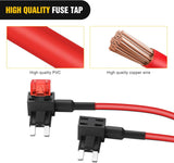 Fuse Adapter Fuses Holder TIPM Bypass 14AWG Wire 20 AMP Repair Fuel Pump Relay Cable Compatible with Dodge Ram 1500 2500 3500 Chrysler Jeep VW 2007-2016 Replace CBWPR091AA