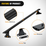 Roof Rack Cross Bars Compatible with Chevrolet Chevy Traverse 2022 2023 2024 with Side Rails, Adjustable Aluminum Less Wind Noise Car Crossbars for Cargo Carrier Luggage Kayak Tent Snowboard