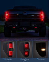 Taillight Assembly Compatible with 2009 2010 2011 2012 2013 2014 Ford F150 Incandescent Type Styleside Upgrade LED Tube tail lights; Rear Brake Lamps Smoked Lens
