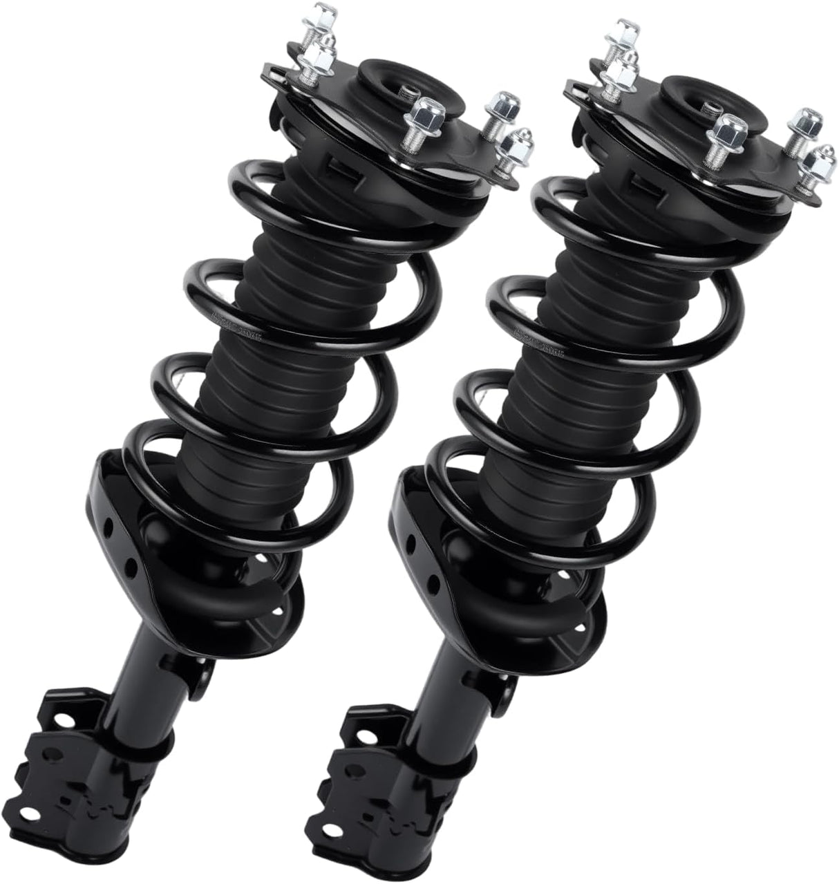 Front Struts Shocks Complete Assembly Kit Fit for Honda CR-V 2.4L L4 2007 2008 2009 2010-2014 (Exc.Touring), Front Shock Absorber Strut Coil Spring Assembly Pair Replace OE#272492 272491, 2PCS