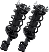 Front Struts Shocks Complete Assembly Kit Fit for Honda CR-V 2.4L L4 2007 2008 2009 2010-2014 (Exc.Touring), Front Shock Absorber Strut Coil Spring Assembly Pair Replace OE#272492 272491, 2PCS