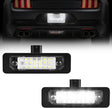 License Plate Lights Compatible with 2010 2011 2012 2013 2014 Ford Mustang 2008 2009 Ford Mercury Sable 2014 2015 Ford Edge 2010-2018 Ford Taurus with Black housing 6000K White 2PCS Pack