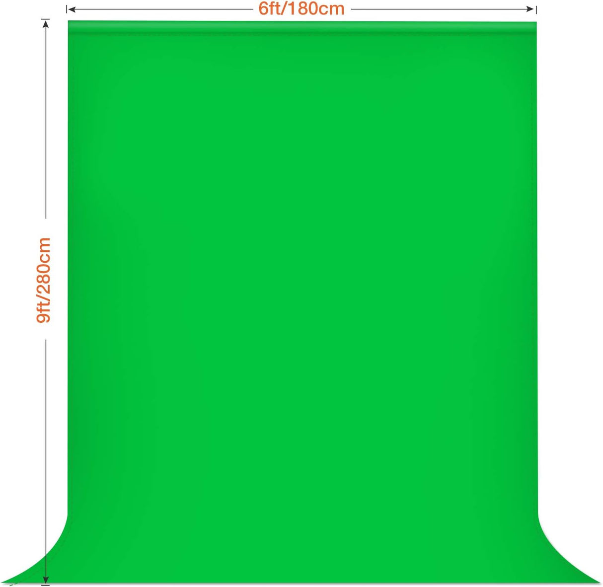 8.5x10ft Green Screen Backdrop Kit with Stand Photography Greenscreen Background Support System with 6x9ft Muslin Chromakey Backdrop and Clamp for Photo Video Studio Portrait Product Shooting