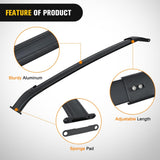 Roof Rack Cross Bars Fit for Chevrolet Chevy Tahoe Suburban GMC Yukon Cadillac Escalade 2015-2021, Adjustable Aluminum Less Wind Noise Car Crossbars for Cargo Carrier Luggage Box Kayak Tent