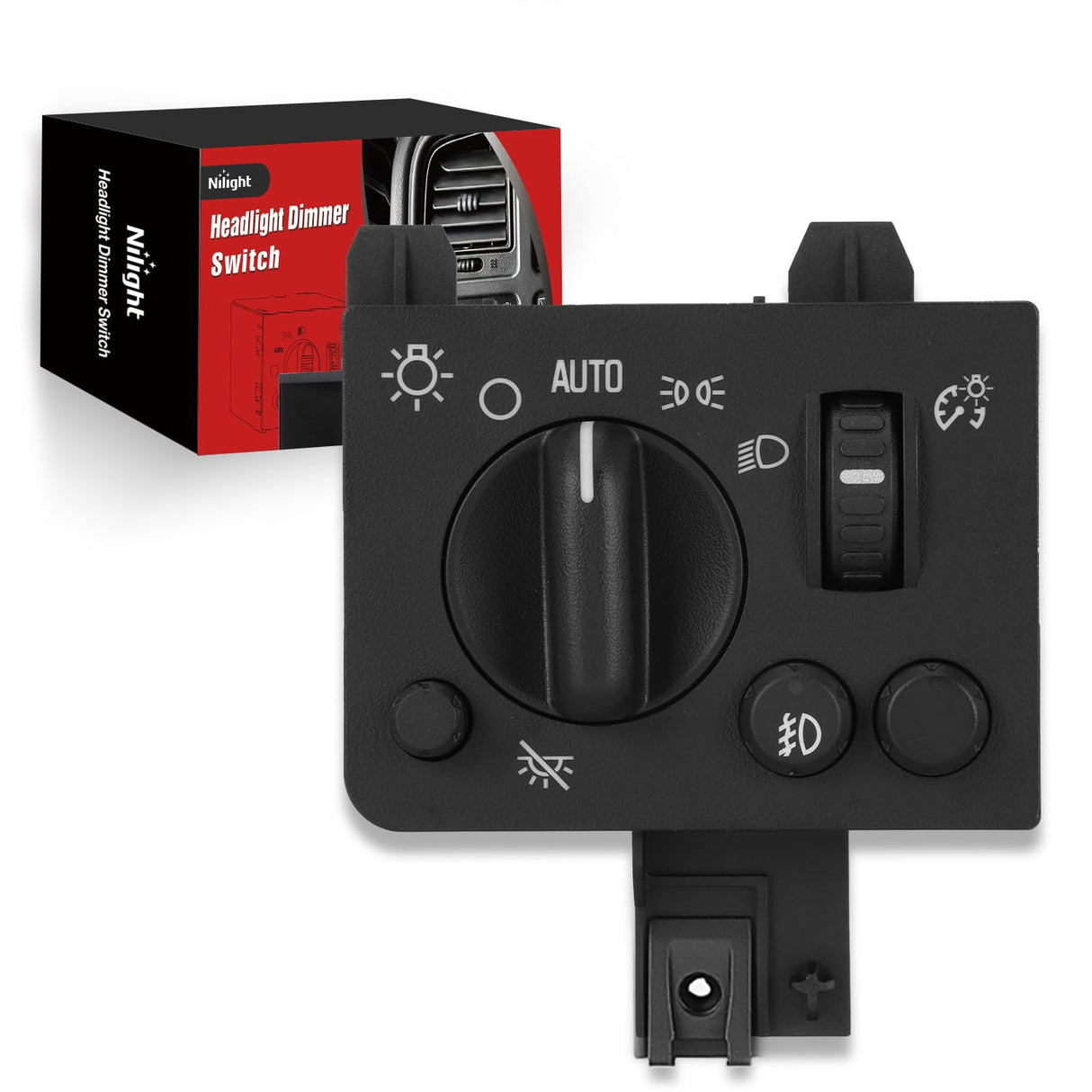 Headlight Dimmer Switch Compatible with 2004 2005 2006 2007 2008 2009 2010 2011 2012 Chevy Colorado 2004-2012 GMC Canyon 2006 Isuzu I280 I350 2007-2008 Isuzu I290 I370 w/Fog Light