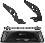 52 inch LED Light Bar Bracket Mounting Upper Windshield Roof Cab Brackets Compatible with Toyota FJ Cruiser with Roof Rack 2007 2008 2009 2010 2011 2012 2013 2014