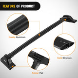 Roof Rack Cross Bars Fit for Honda CRV 2007 2008 2009 2010 2011 with Fixed Point, Adjustable Aluminum Car Crossbars with Rubber Pad for Cargo Carrier Luggage Bike Kayak Rooftop Tent Snowboard