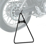 Dirt Bike Kickstand Holder, Universal Motorcycle Triangle Side Stand for 80-500cc Supermoto Motocross Enduro Pit Bike Black