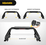 Accessories Truck Bed Chase Rack For 2002-2023 Dodge Ram 2014-2023 Chevrolet Silverado 2015-2023 F150 2014-2023 Tundra Fits Full Size