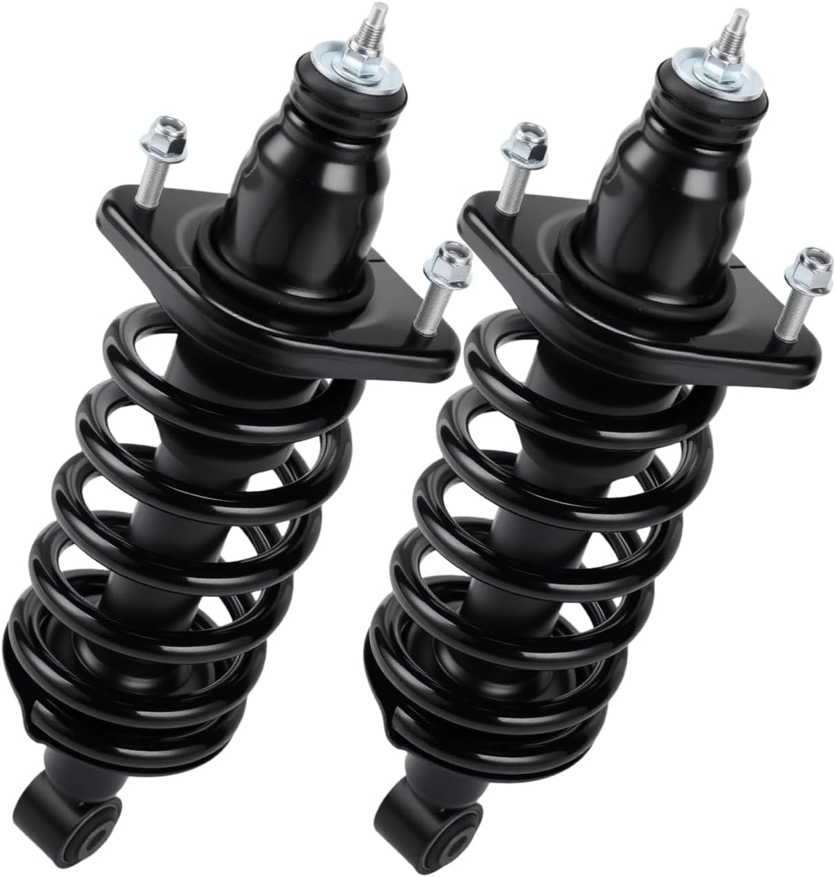 Rear Struts and Shocks Complete Assembly Kit with Coil Spring - Pair Fit for Honda CR-V 2007 2008 2009 2010 2011 CRV Rear Shock Absorber and Strut Assembly Replacement OE#172497L 172497R, 2PCS